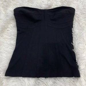 La Rok strapless top